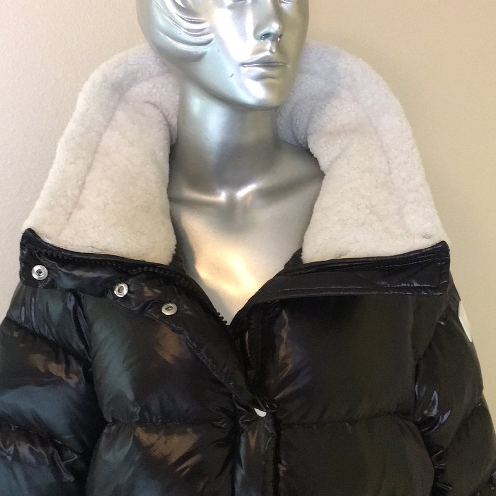 SAM | GIGI Down Jacket With Shearling Trim - Picture 9 of 17